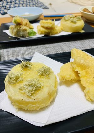 ワカコ酒　大根の天ぷら　高級感アップ↑↑-レシピのメイン写真