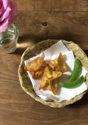 ★家飲み最高！★おつまみ・揚げワンタン-レシピのメイン写真