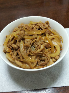 豚丼(バラ、冷しゃぶサラダ用を使って)-レシピのメイン写真