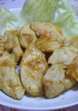 味付け簡単☆カレー風味の鶏肉ソテー-レシピのメイン写真