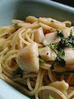 タウリンいっぱい★ホタテパスタ-レシピのメイン写真