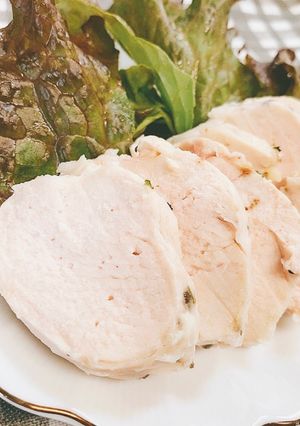 ハーブ香る♪サラダチキン-レシピのメイン写真