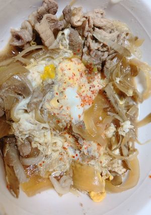 牛蒡と豚肉の柳川風-レシピのメイン写真