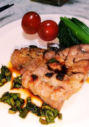 【極旨!】ラクックでヘルシー豚ステーキ-レシピのメイン写真
