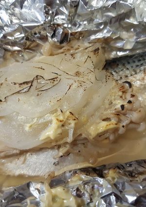 このしろ(白くち)のホイル焼き-レシピのメイン写真