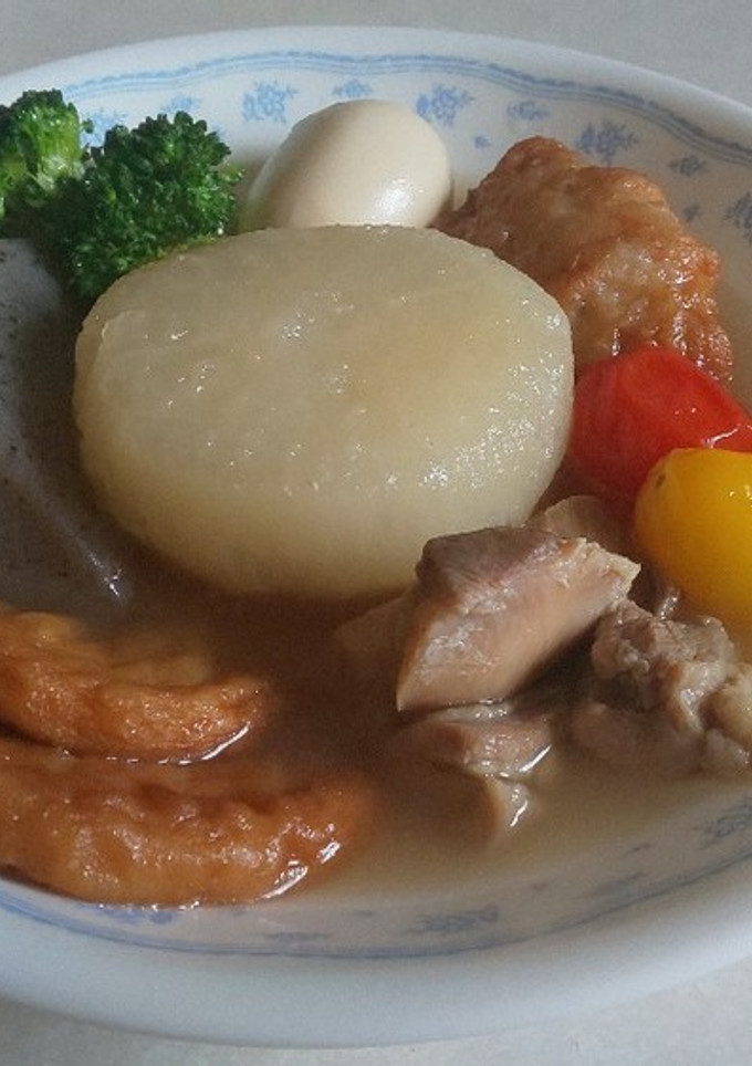 鶏ももと白出汁で簡単白おでん-レシピのメイン写真