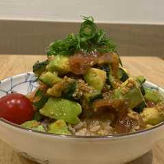 รูปของ 醤油糀deポキ丼