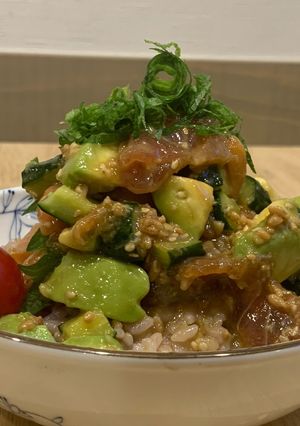 醤油糀deポキ丼-レシピのメイン写真