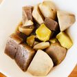 ニンニクで元気!里芋とコンニャクの煮物
