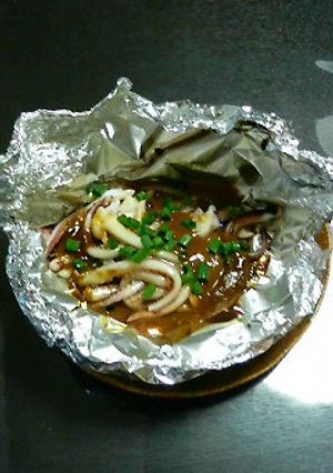 イカげそのワタ焼き-レシピのメイン写真