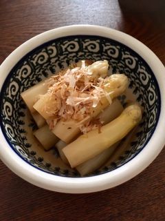 ホワイトアスパラの柑橘お浸し-レシピのメイン写真