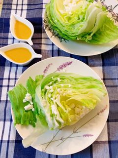 シャキシャキレタス丸ごとサラダ-レシピのメイン写真