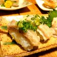 平目エンガワ コンロで炙ってお寿司にする