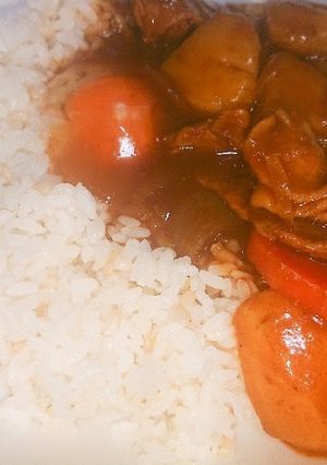 とんこつポークカレー-レシピのメイン写真