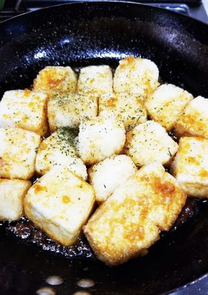 豆腐ステーキ ♪にんにくバター醤油-レシピのメイン写真