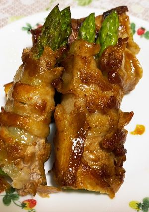 アスパラガスと大葉の豚肉巻き-レシピのメイン写真