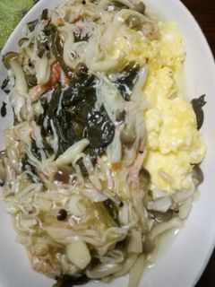 高菜餡掛け豆腐-レシピのメイン写真