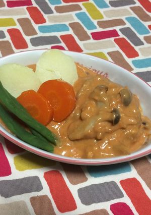 超簡単☆ブラウンソースの煮込みハンバーグ-レシピのメイン写真