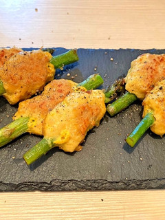 アスパラとりつくね-レシピのメイン写真