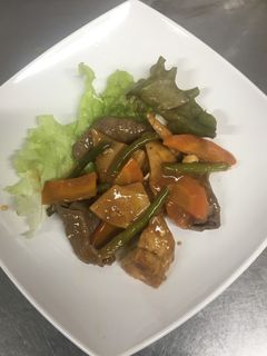 牛肉と厚揚げの中華炒め-レシピのメイン写真