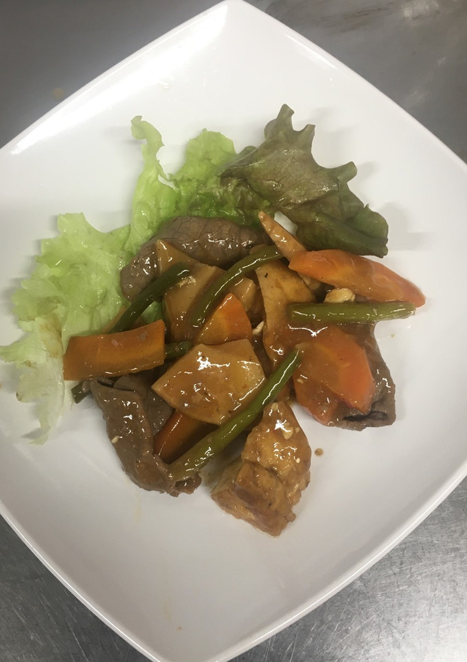 牛肉と厚揚げの中華炒め-レシピのメイン写真