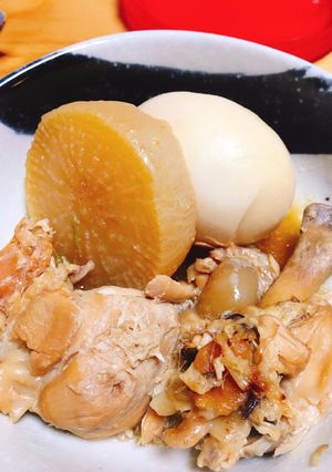 鶏手羽元のすっぱ煮-レシピのメイン写真