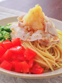 やわらか冷しゃぶで冷製パスタ☆-レシピのメイン写真
