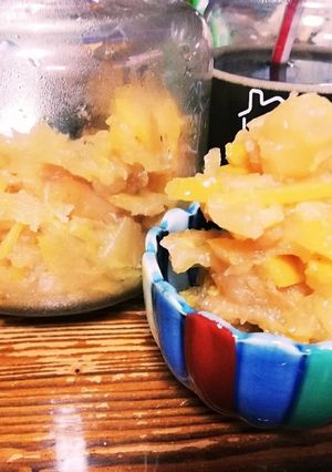 ♥ゆりさん風味炊飯器でりんご＆ミカン煮-レシピのメイン写真