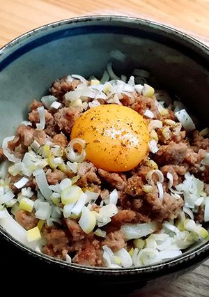 低糖質！MCTオイルパウダー肉味噌うどん-レシピのメイン写真
