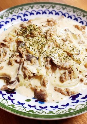 牛肉とエリンギの濃厚クリーム煮-レシピのメイン写真