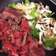 セロリと牛肉のオイスターソース炒め