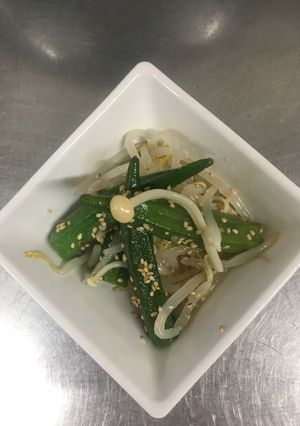 オクラの塩ダレ和え-レシピのメイン写真