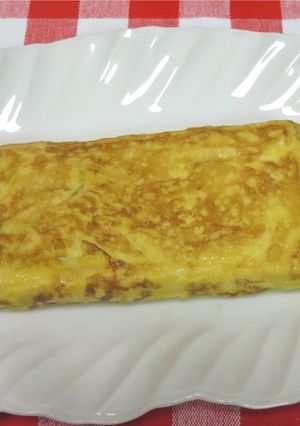 甘い玉子焼き（甘い卵焼き）-レシピのメイン写真
