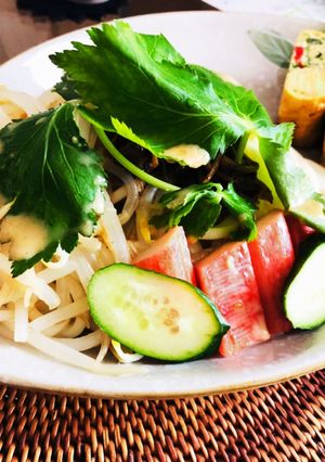 残り物救済。簡単ランチに、夏時短うどん。-レシピのメイン写真