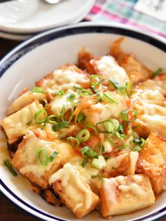 厚揚げ豆腐とキムチのやみつきチーズ焼き-レシピのメイン写真