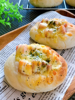 HBで簡単★ベーコンマヨチーズパン-レシピのメイン写真