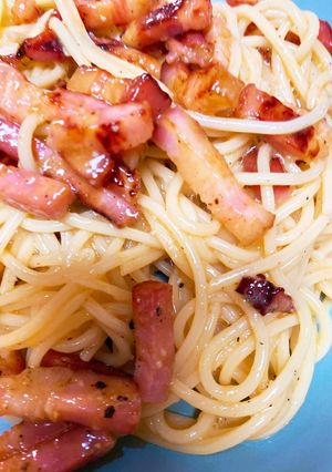 卵とチーズだけ！ローマ風カルボナーラ-レシピのメイン写真