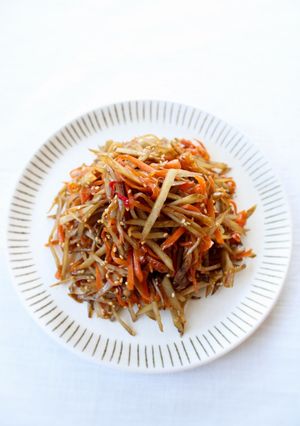 モリモリ食べちゃう【きんぴらごぼう（薄口-レシピのメイン写真
