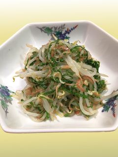 さっぱり夏の香り もやしの酢の物-レシピのメイン写真