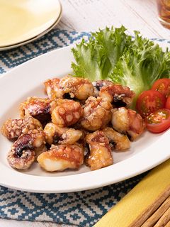 たこの甘辛レモン唐揚げ-レシピのメイン写真