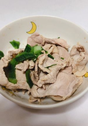 ポン酢がなくても大丈夫！簡単冷しゃぶ♪-レシピのメイン写真