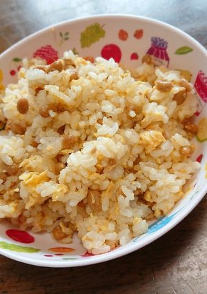 5分でできちゃう！納豆チャーハン-レシピのメイン写真