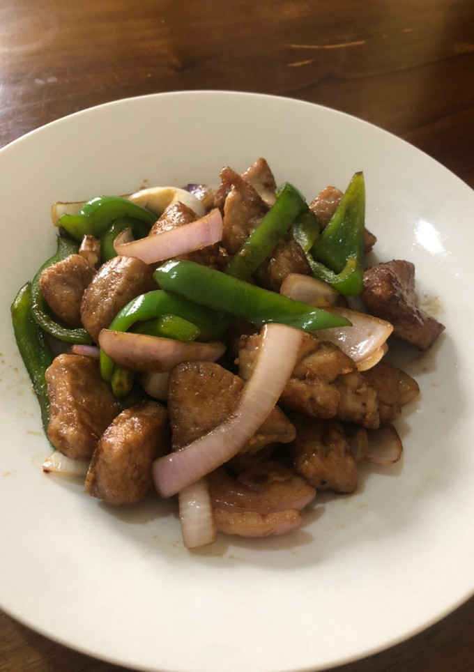まぐろと野菜の和風炒め-レシピのメイン写真