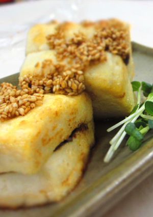 さんま山椒煮の豆腐サンド-レシピのメイン写真