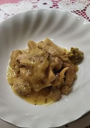 ホットクックで豚肉のマスタードクリーム煮-レシピのメイン写真