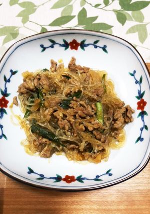 子どもも食べやすい!麻婆春雨-レシピのメイン写真