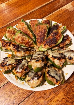 ピーマンの肉詰め-レシピのメイン写真