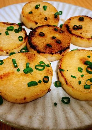長いもの焦がしバター醤油-レシピのメイン写真