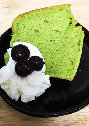 準備20分！パウンド型抹茶シフォンケーキ-レシピのメイン写真