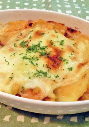 アスリート食★鮭といものコーンチーズ焼き-レシピのメイン写真